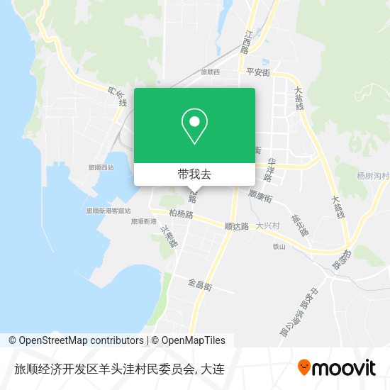 旅顺经济开发区羊头洼村民委员会地图
