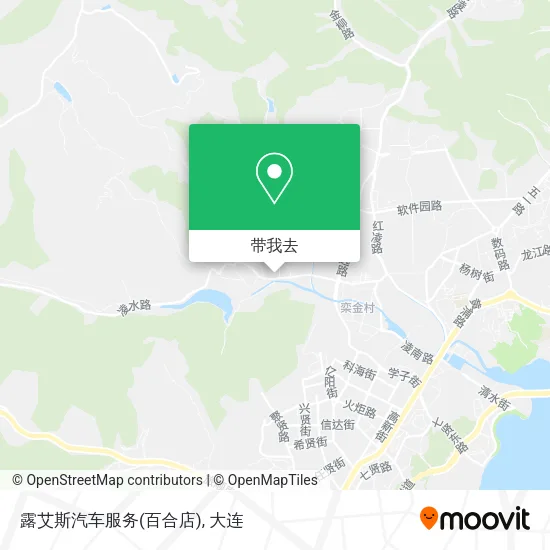 露艾斯汽车服务(百合店)地图