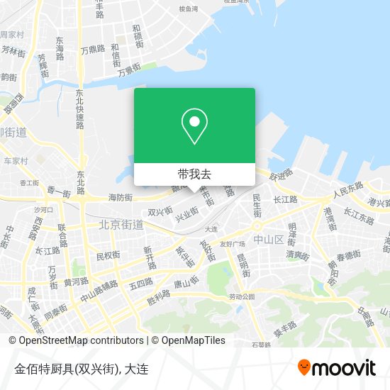 金佰特厨具(双兴街)地图