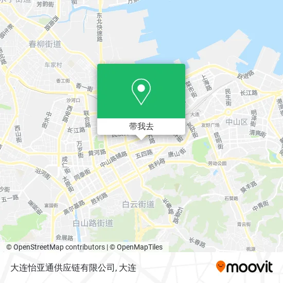 大连怡亚通供应链有限公司地图