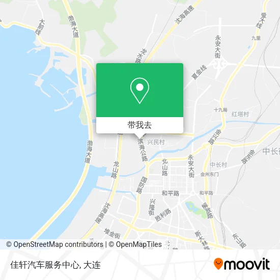 佳轩汽车服务中心地图