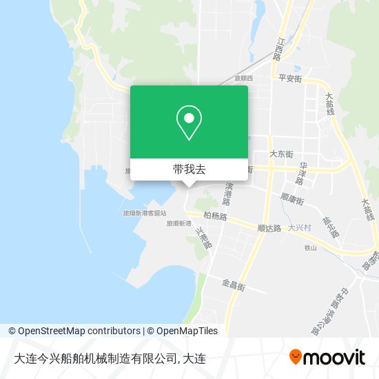 大连今兴船舶机械制造有限公司地图