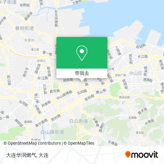 大连华润燃气地图