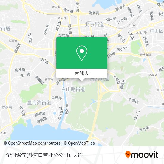 华润燃气(沙河口营业分公司)地图