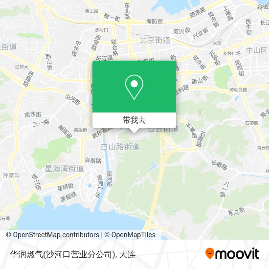 华润燃气(沙河口营业分公司)地图