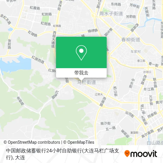 中国邮政储蓄银行24小时自助银行(大连马栏广场支行)地图