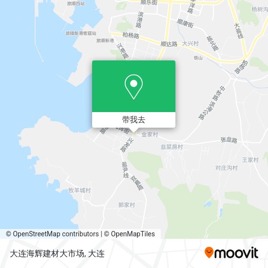 大连海辉建材大市场地图