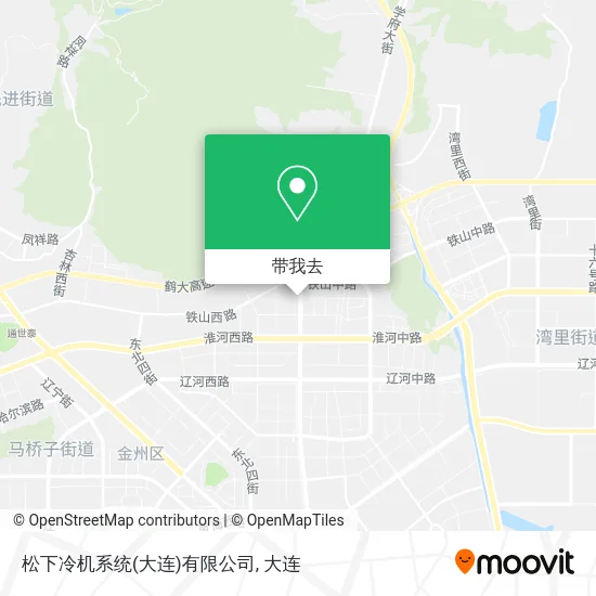 松下冷机系统(大连)有限公司地图