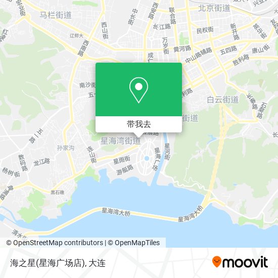 海之星(星海广场店)地图