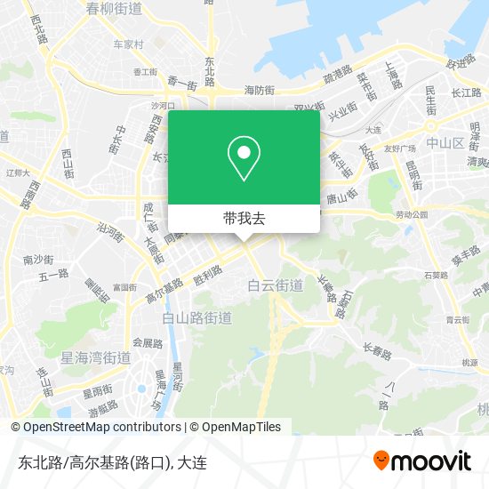 东北路/高尔基路(路口)地图