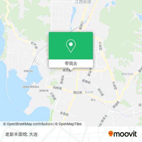 老新丰面馆地图