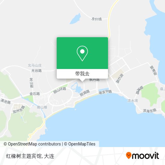 红橡树主题宾馆地图