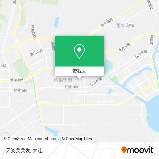 天姿美美发地图