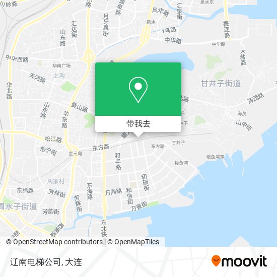 辽南电梯公司地图