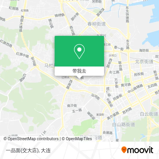 一品面(交大店)地图