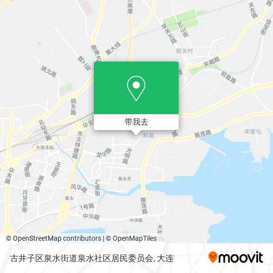 古井子区泉水街道泉水社区居民委员会地图