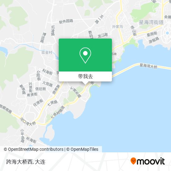 跨海大桥西地图