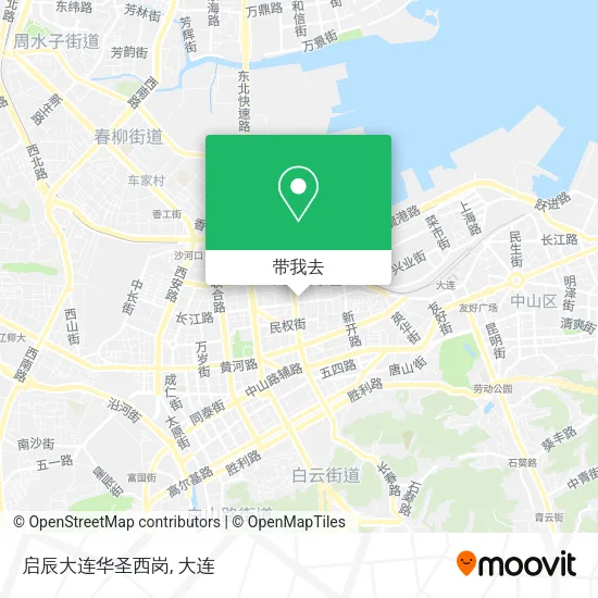 启辰大连华圣西岗地图