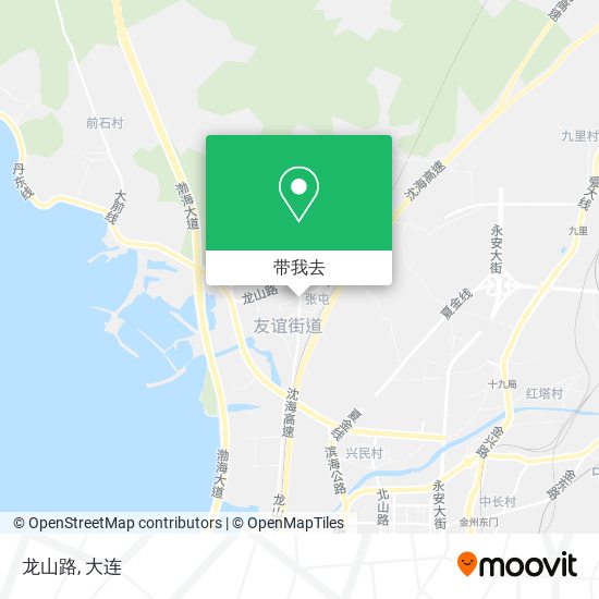 龙山路地图
