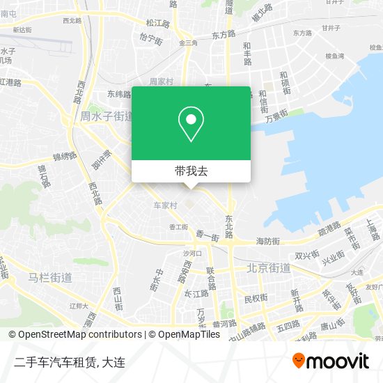 二手车汽车租赁地图