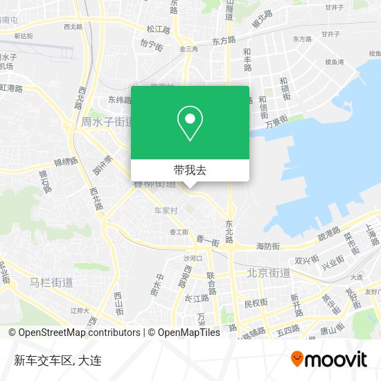 新车交车区地图