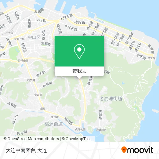 大连中南客舍地图