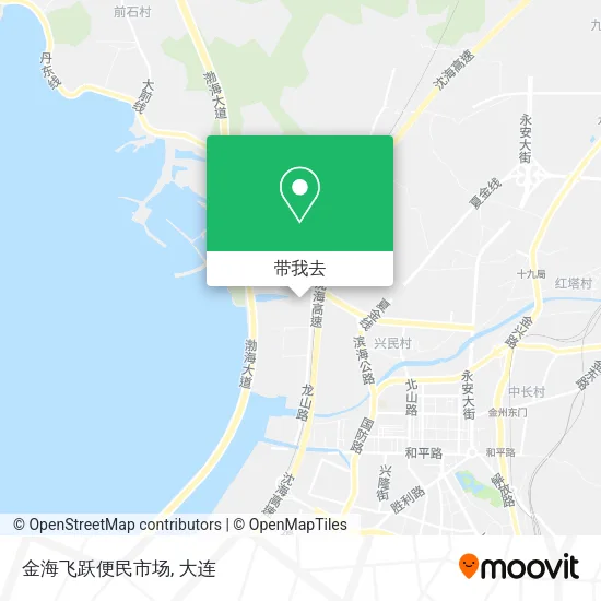金海飞跃便民市场地图