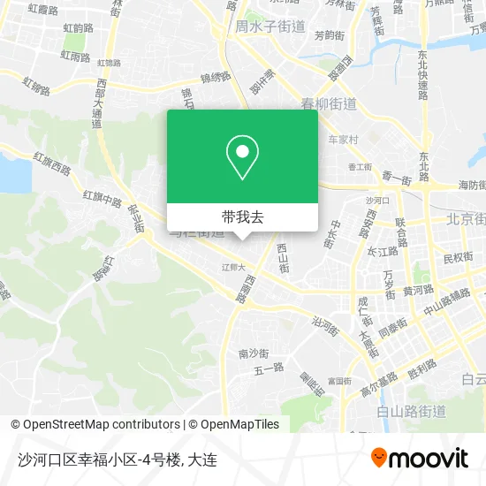 沙河口区幸福小区-4号楼地图