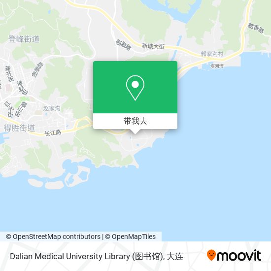 Dalian Medical University Library (图书馆)地图