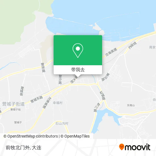 前牧北门外地图