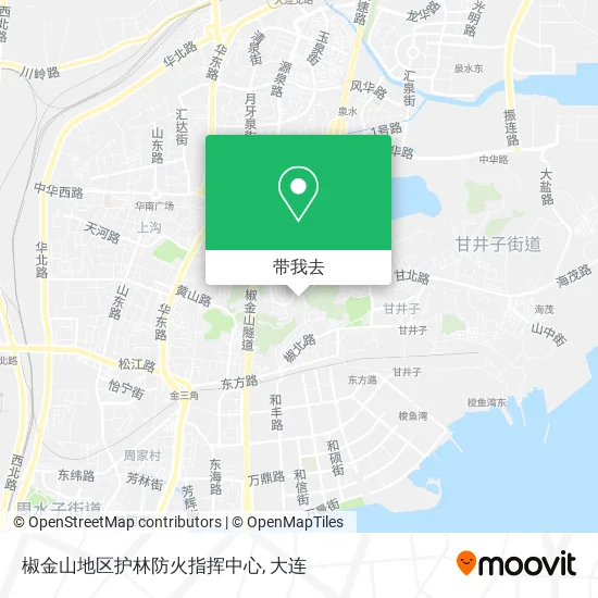 椒金山地区护林防火指挥中心地图