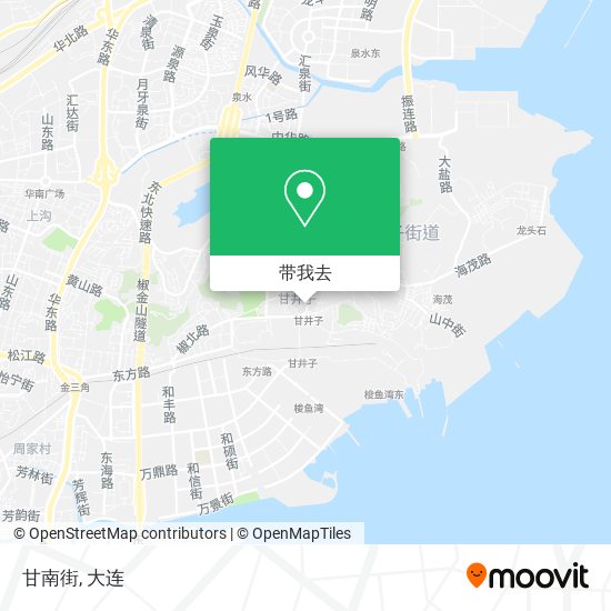 甘南街地图