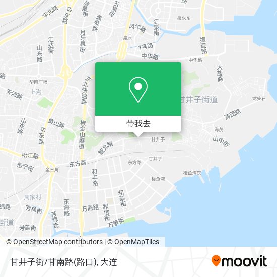 甘井子街/甘南路(路口)地图