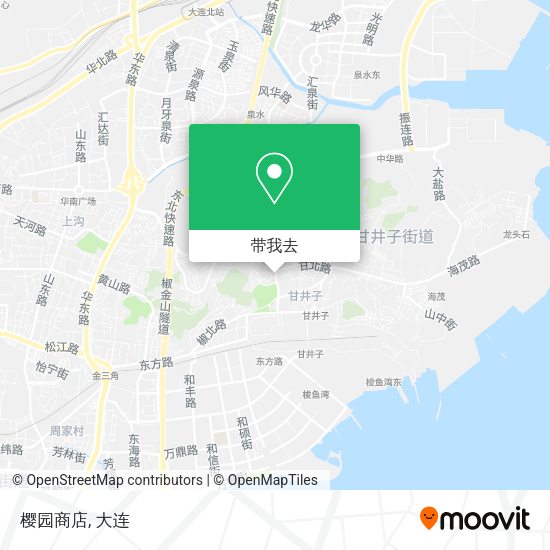 樱园商店地图
