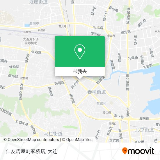 佳友房屋刘家桥店地图