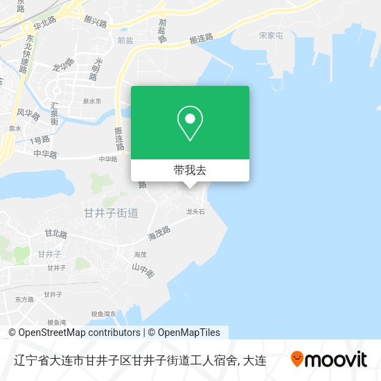 辽宁省大连市甘井子区甘井子街道工人宿舍地图