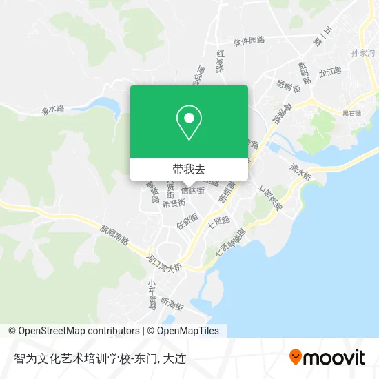 智为文化艺术培训学校-东门地图