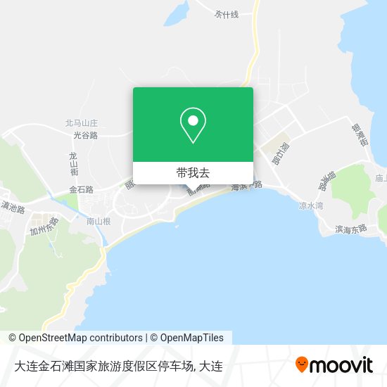 大连金石滩国家旅游度假区停车场地图