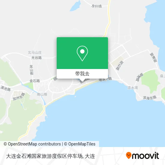 大连金石滩国家旅游度假区停车场地图