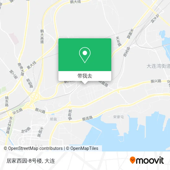 居家西园-8号楼地图