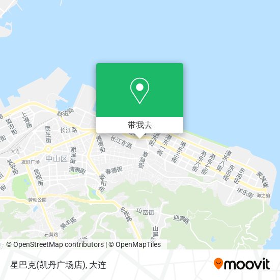 星巴克(凯丹广场店)地图
