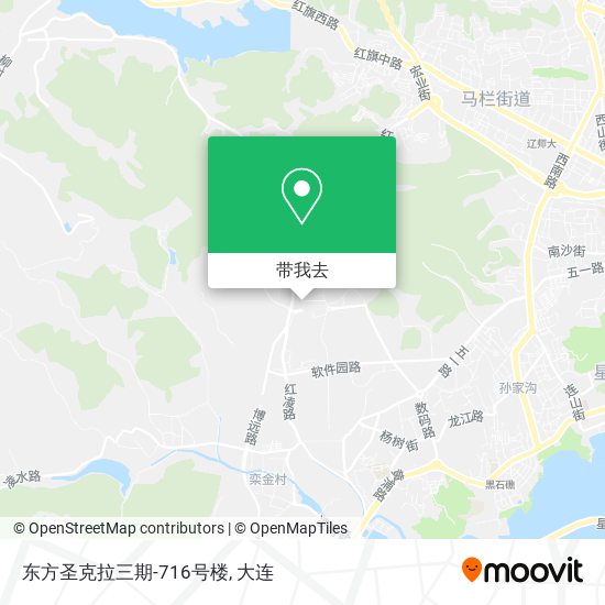 东方圣克拉三期-716号楼地图