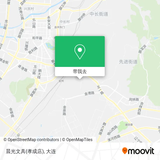 晨光文具(孝成店)地图