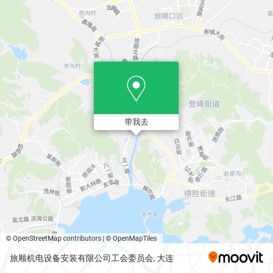 旅顺机电设备安装有限公司工会委员会地图