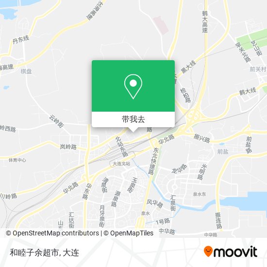 和睦子余超市地图