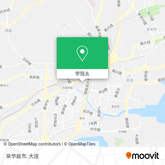 泉华超市地图