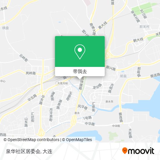 泉华社区居委会地图