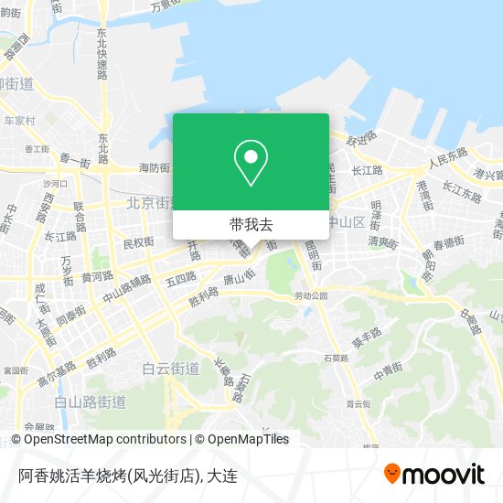 阿香姚活羊烧烤(风光街店)地图