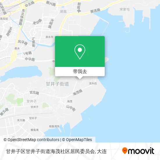 甘井子区甘井子街道海茂社区居民委员会地图
