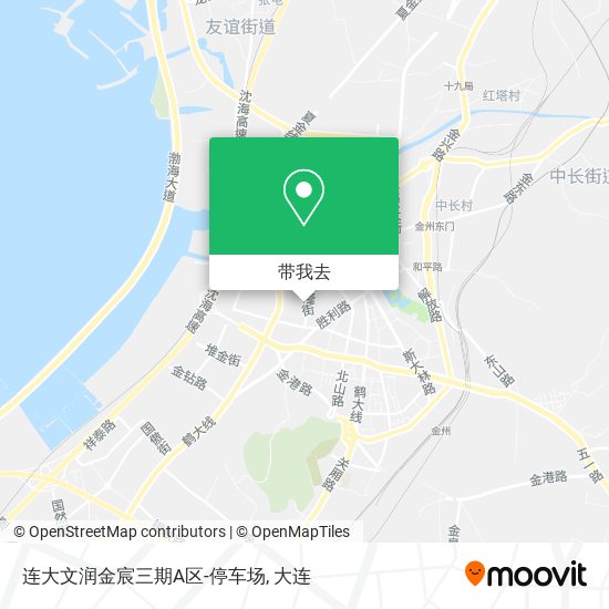 连大文润金宸三期A区-停车场地图